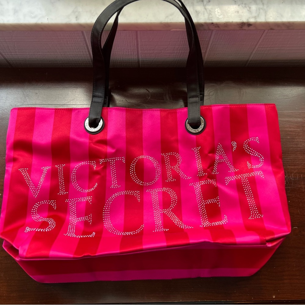 Victoria Secret Striped Tote